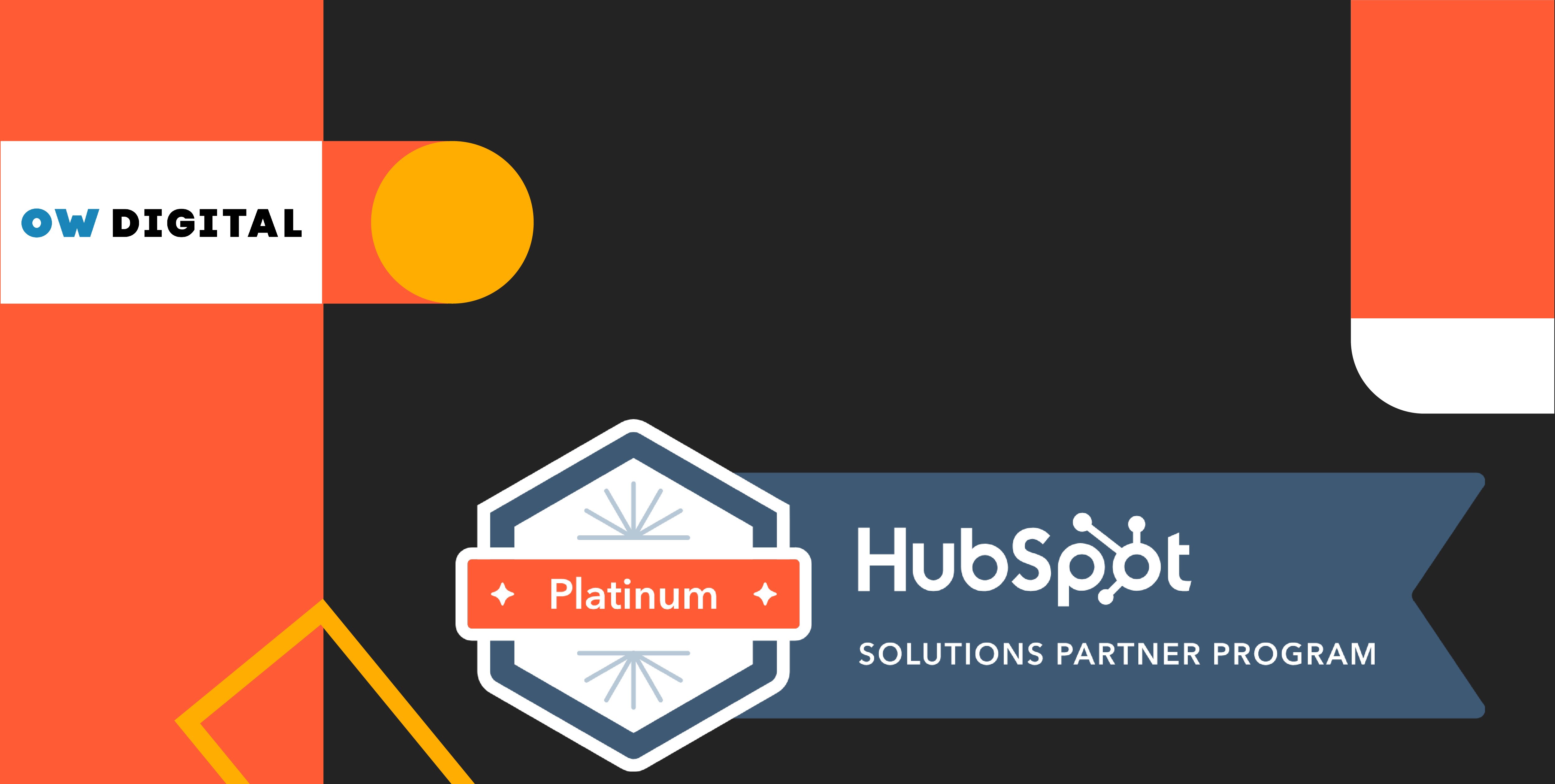 OW Digital Becomes a HubSpot Platinum Solutions Partner